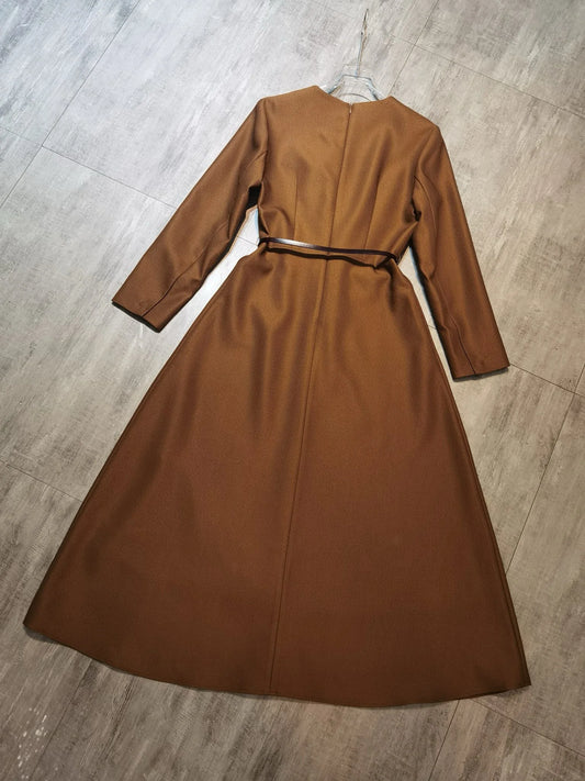 Amoura Dresses™ Elegant Tailored Long Dress