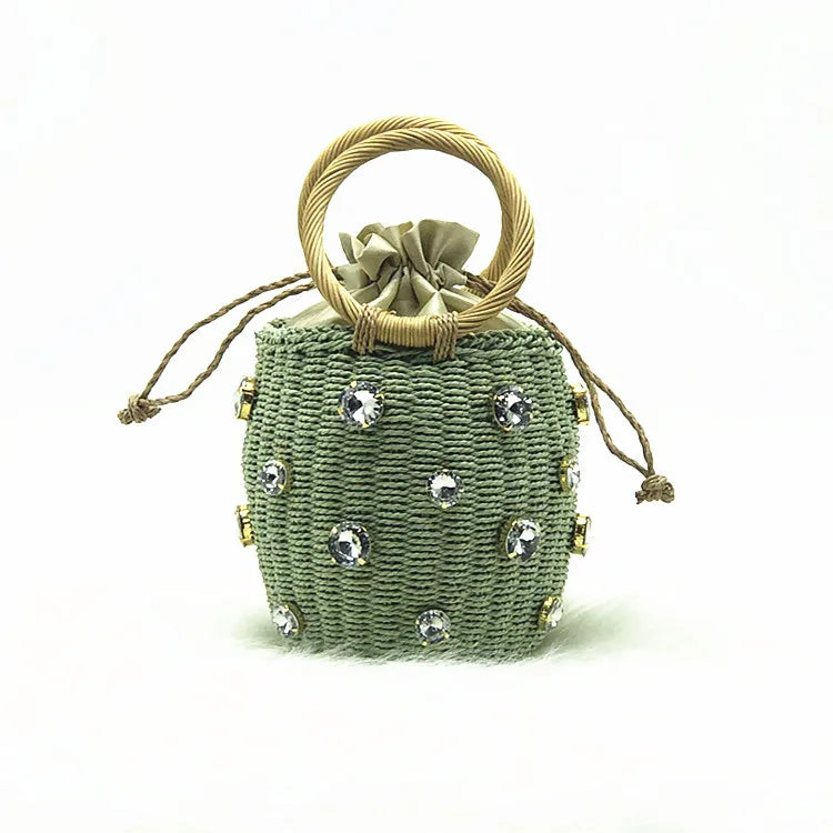 ÉlanBag™ Summer Round Rattan Bag