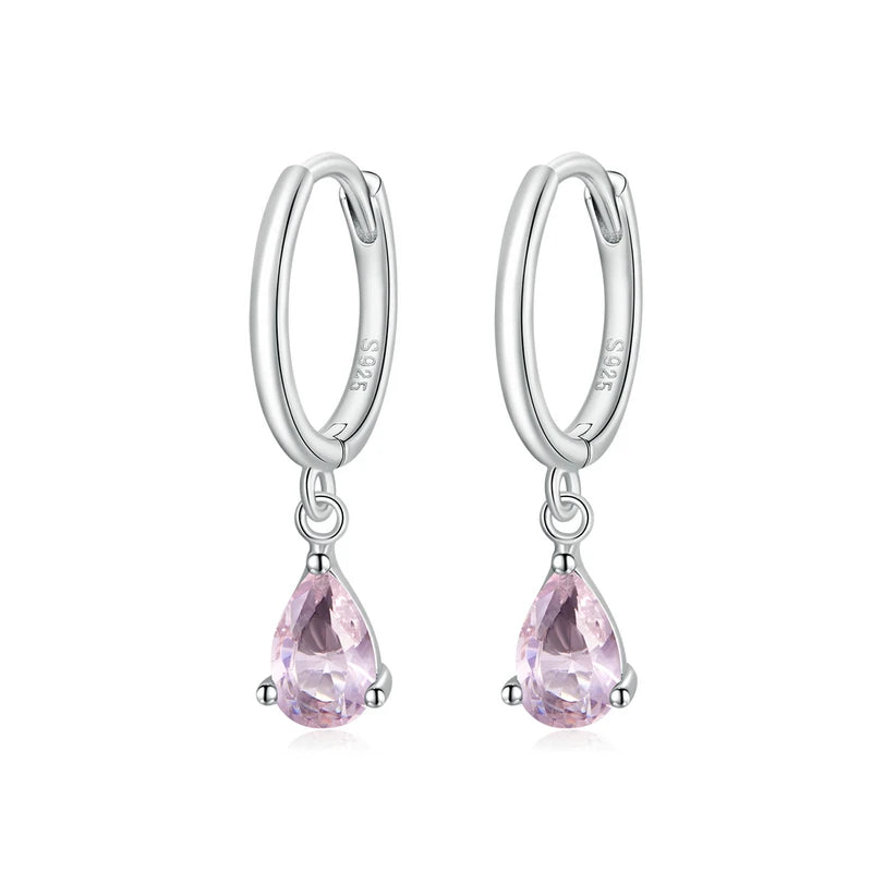 Elara Jewelry™ Lunaria Crystal Stud Earrings