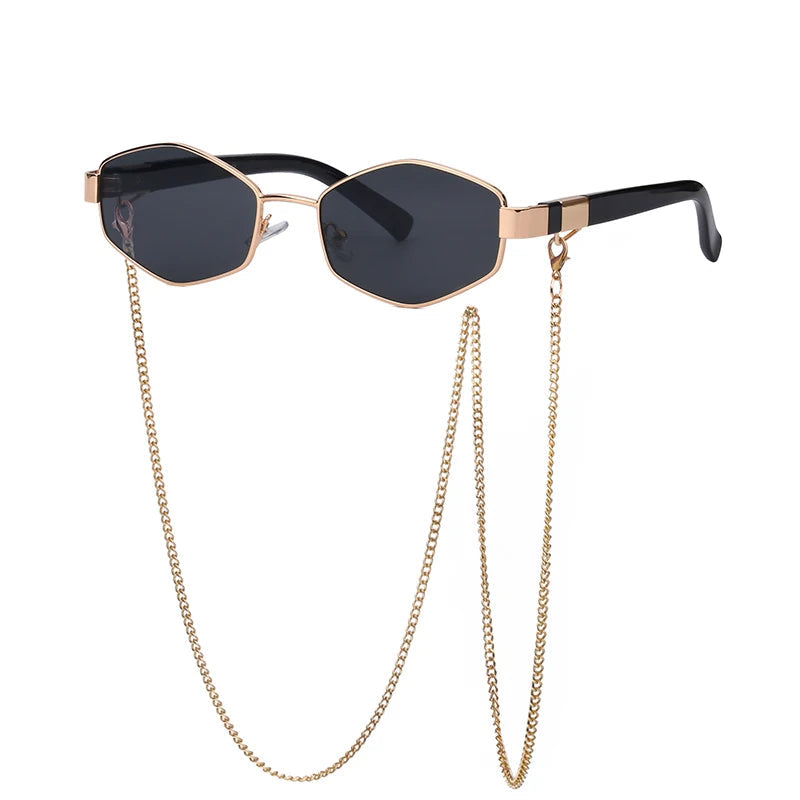 Velisse Sunglasses™ Lunettes de soleil hexagonales à petite monture