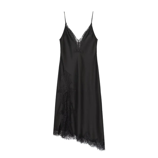 Amoura Dresses™ Satin Texture Long Dress