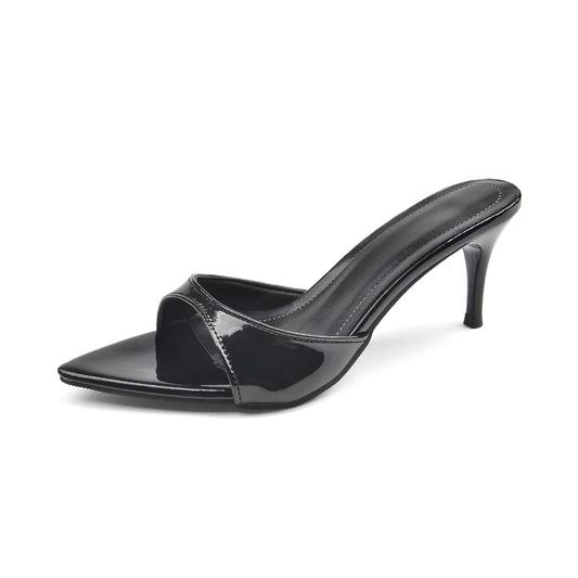 Solenne Shoes™ Pointy Open Toe Heels