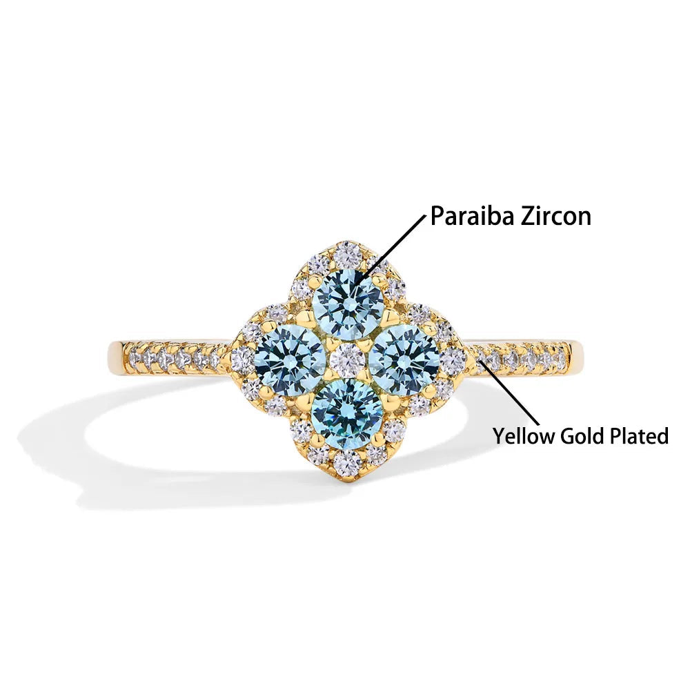 Elara Jewelry™ Celestial Bloom Ring
