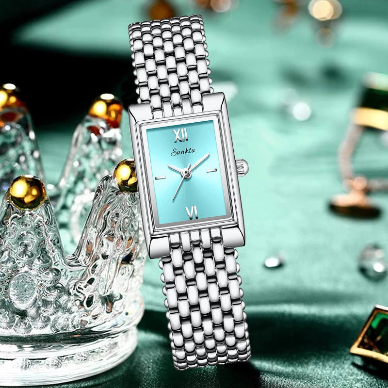 Velya Watches™ Schlanke Edelstahluhr