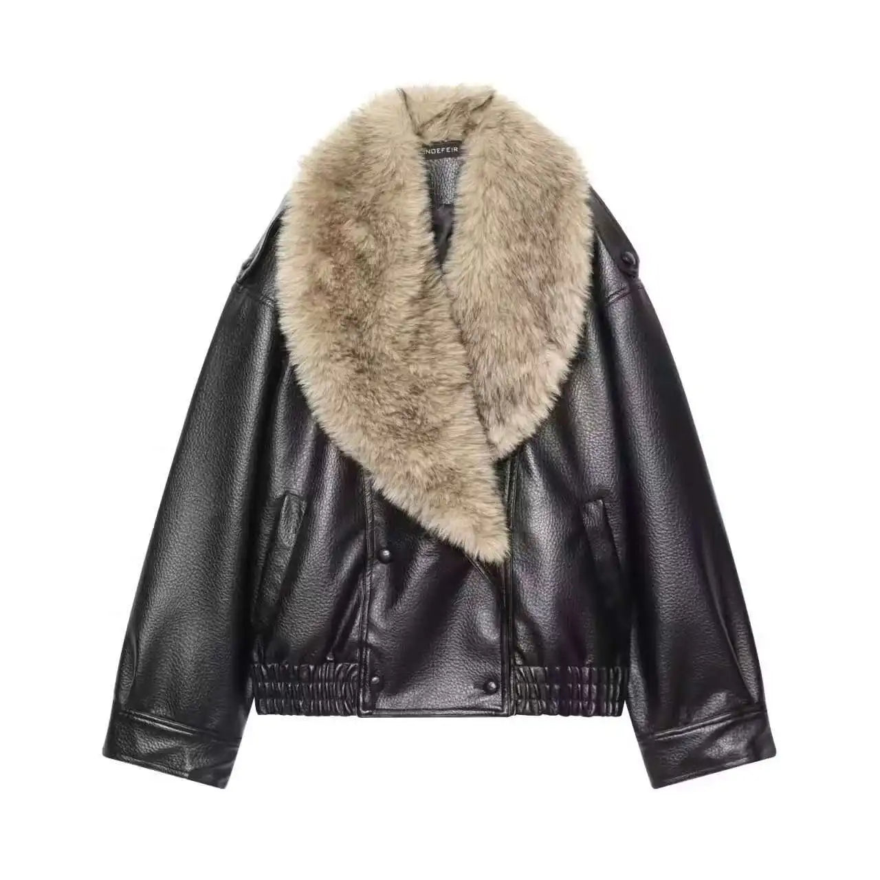 Lunara Winter™ Oversized Fur Collar Jacket