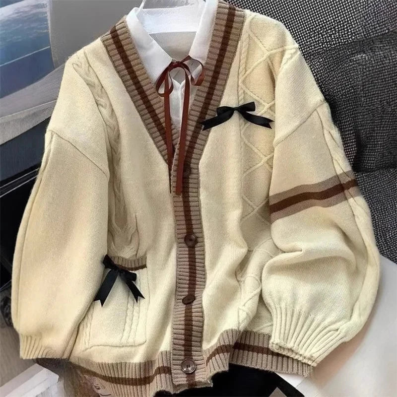 Lunara Winter™ Bow Cardigan for Women