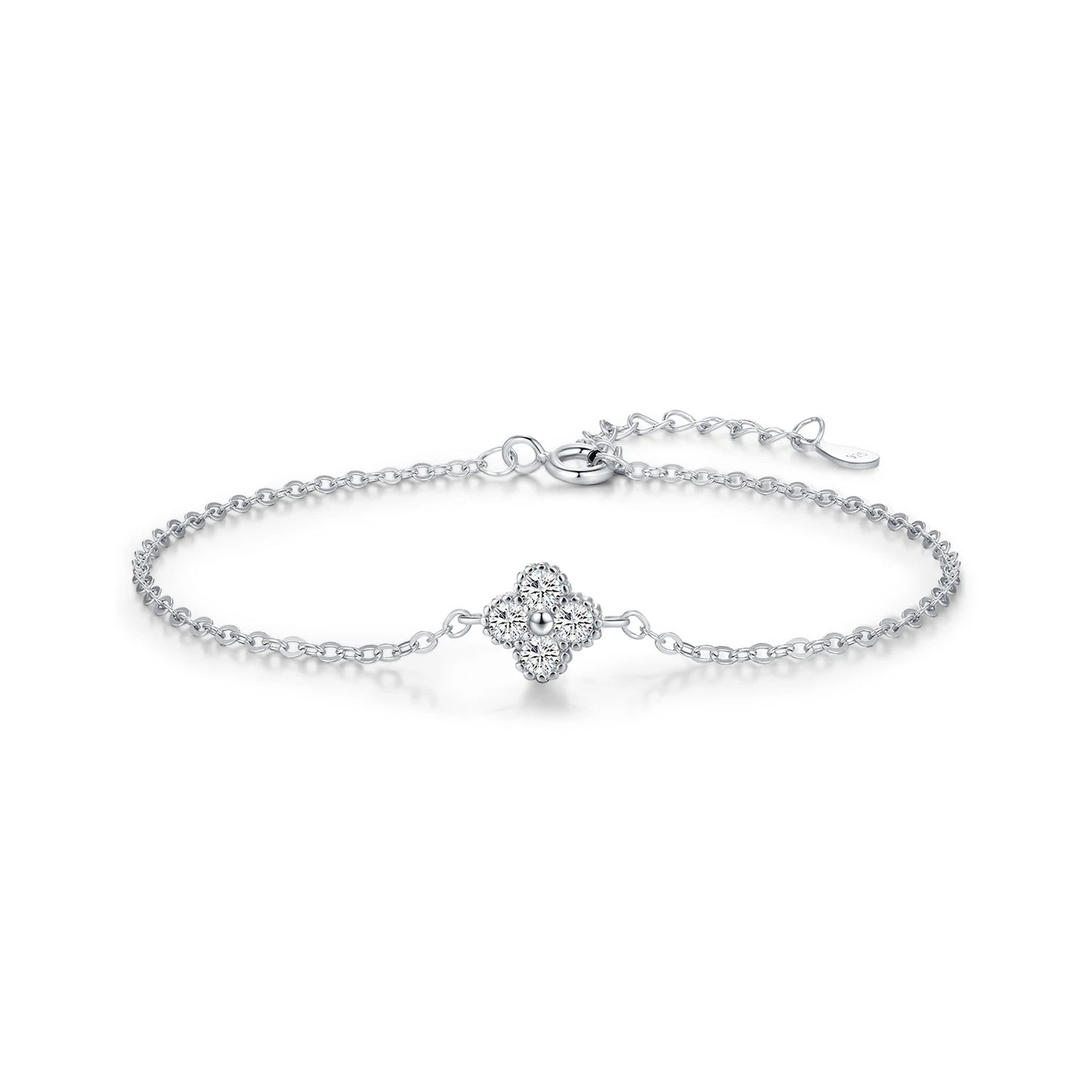 Elara Jewelry™ Bracelet Trèfle Séraphine