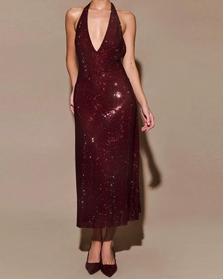 Amoura Dresses™ Sexy Shiny Party Dress