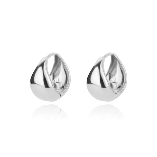 Elara Jewelry™ Velisse Drop Hoop Earrings