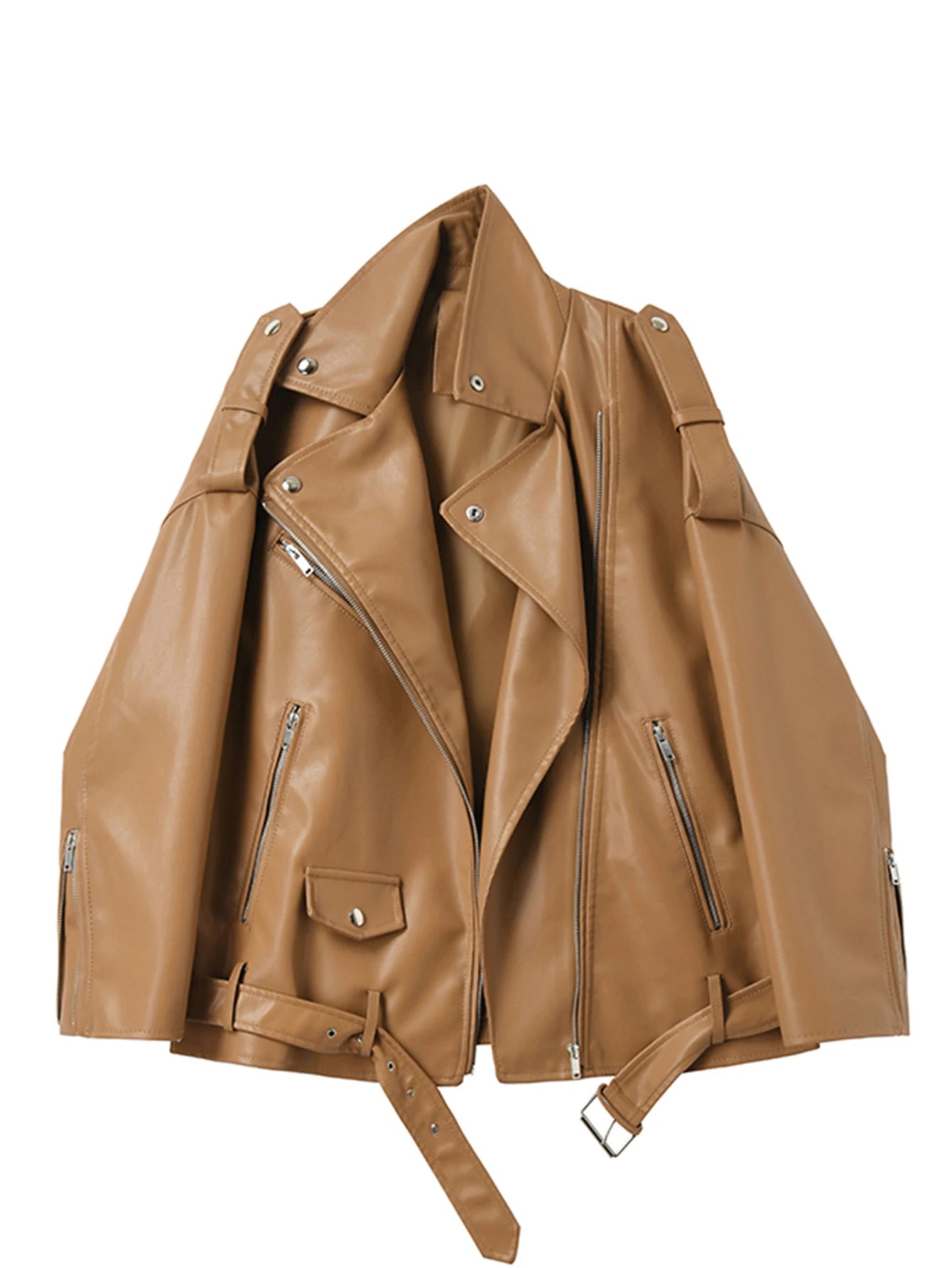 Lunara Winter™ Faux Leather Moto Jackets
