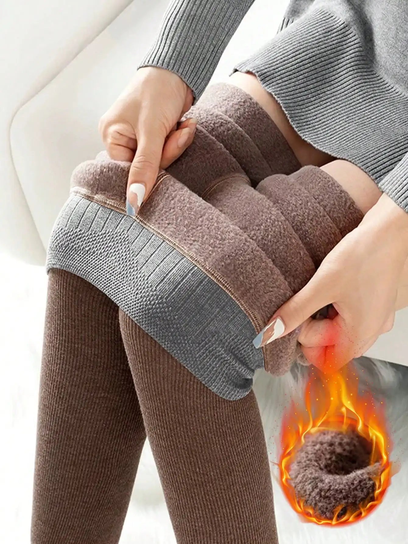 Lunara Winter™ dicke Fleece-Strumpfhose