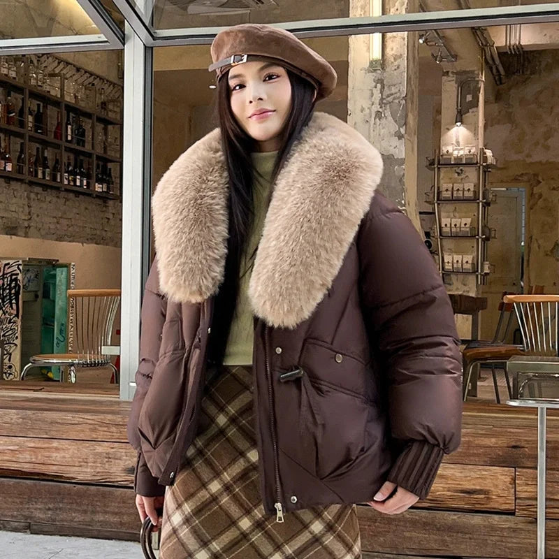 Veste chaude à grand col Lunara Winter™