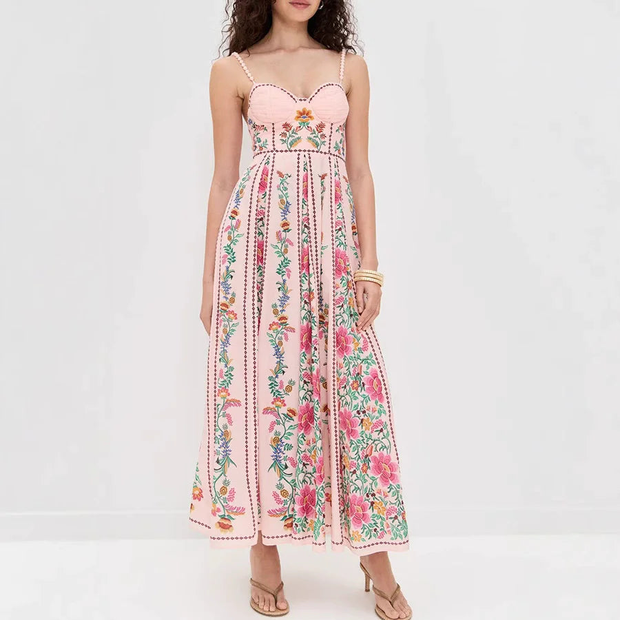 Amoura Dresses™ Ladies Floral Printed Dress