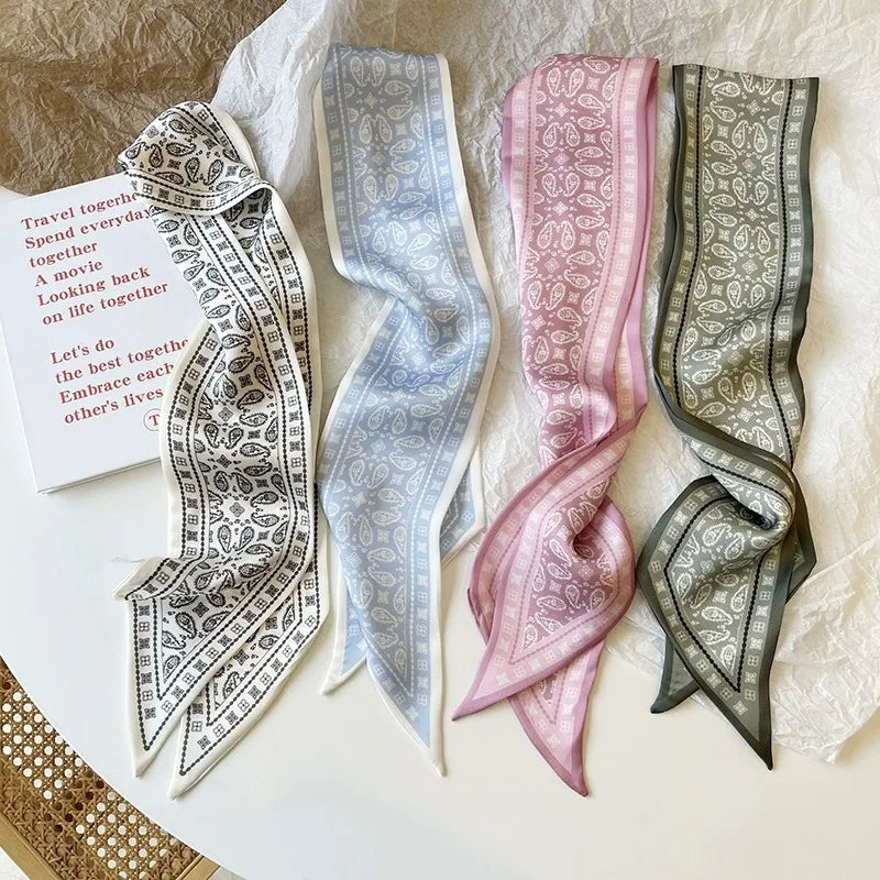 SatinÉclat™ 4PCS Silk Hair Band Set for Women