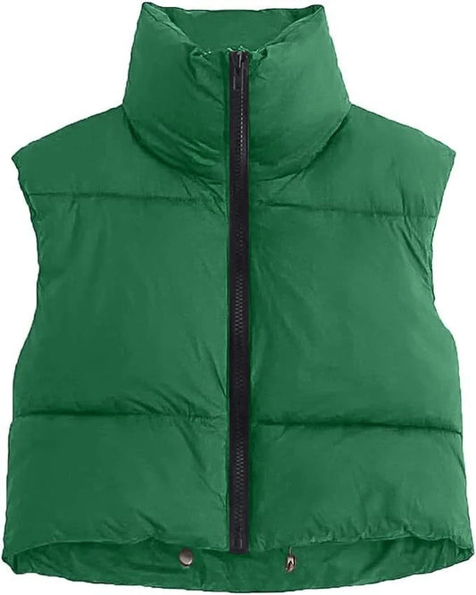 Lunara Winter™ Cropped Puffer Vest