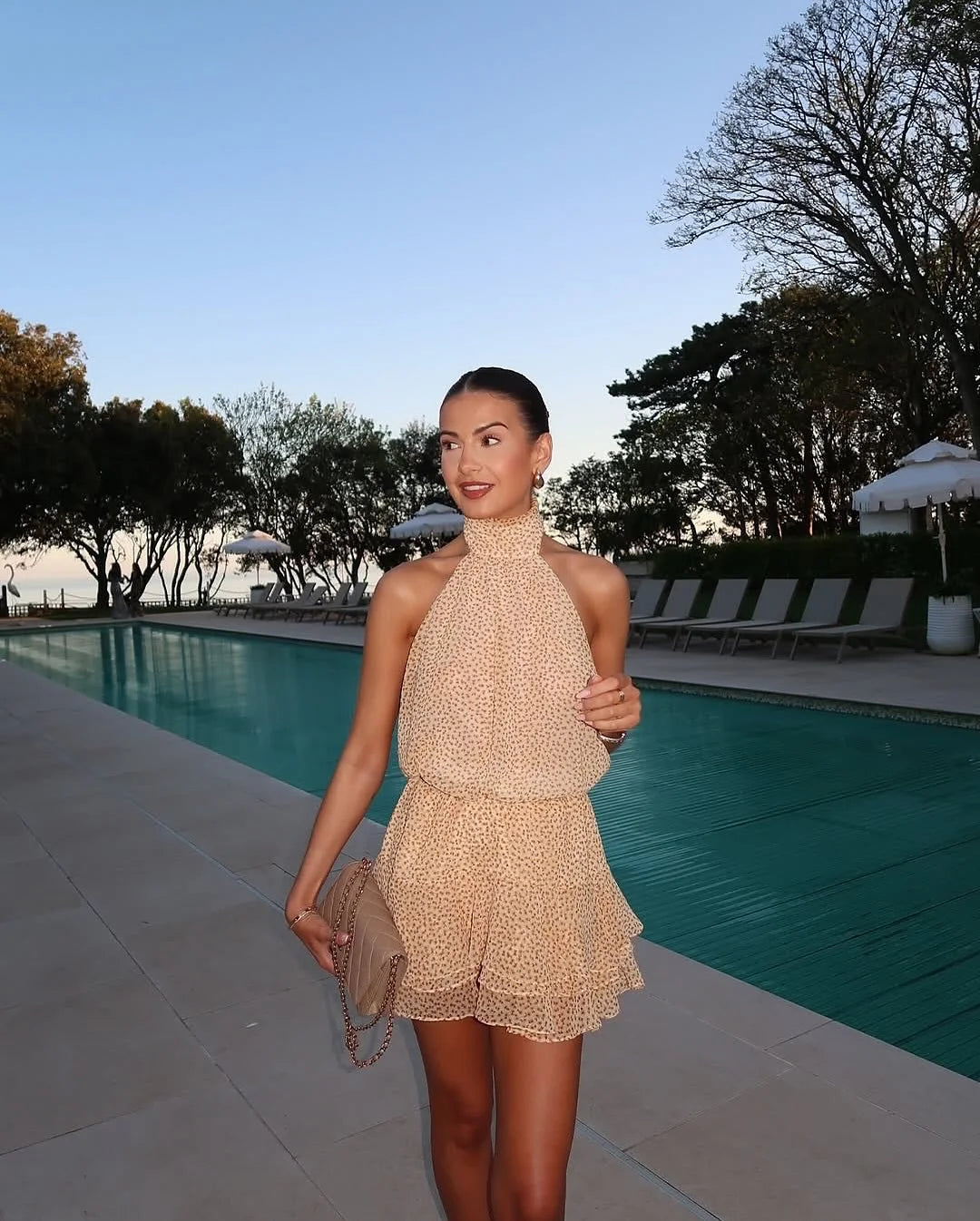 Amoura Dresses™ Sexy Halter Neck Dress