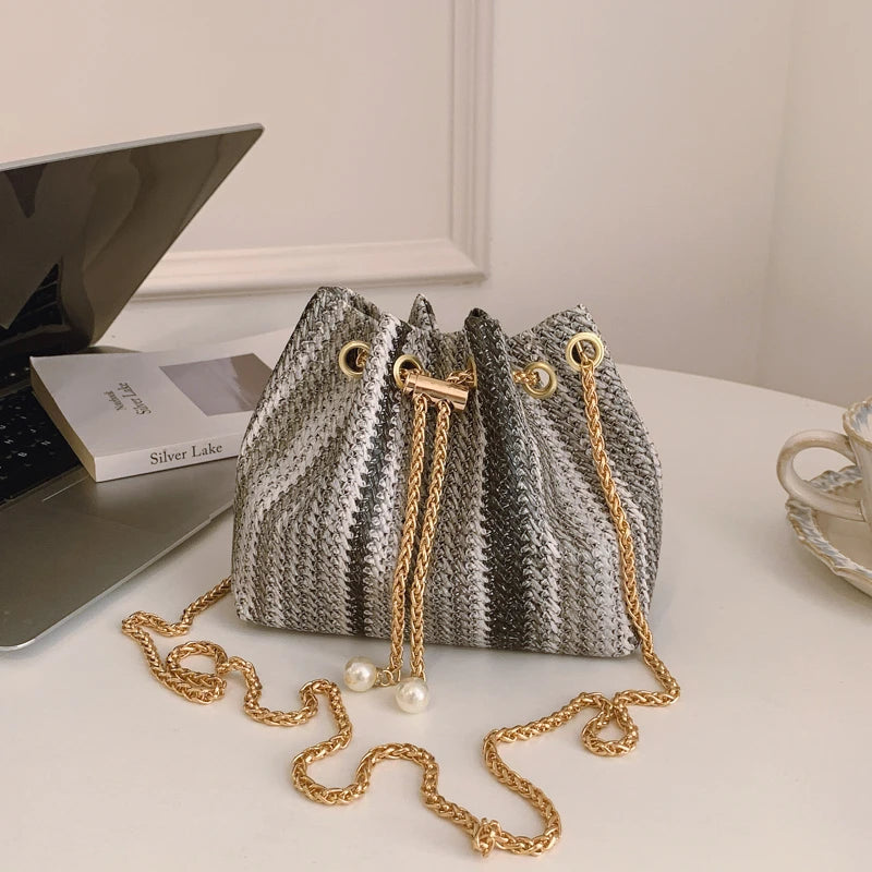 ÉlanBag™ Elegant Shoulder Chain Bag Pearl