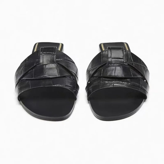 Solenne Shoes™ Summer Fashion Leather Slippers