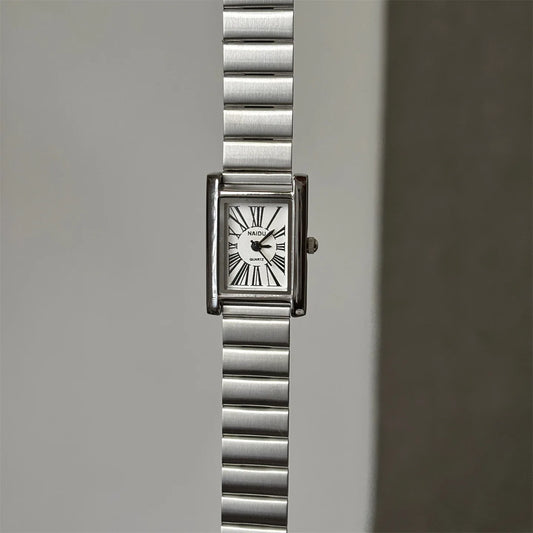 Velya Watches™ Leather Strap Square Watch