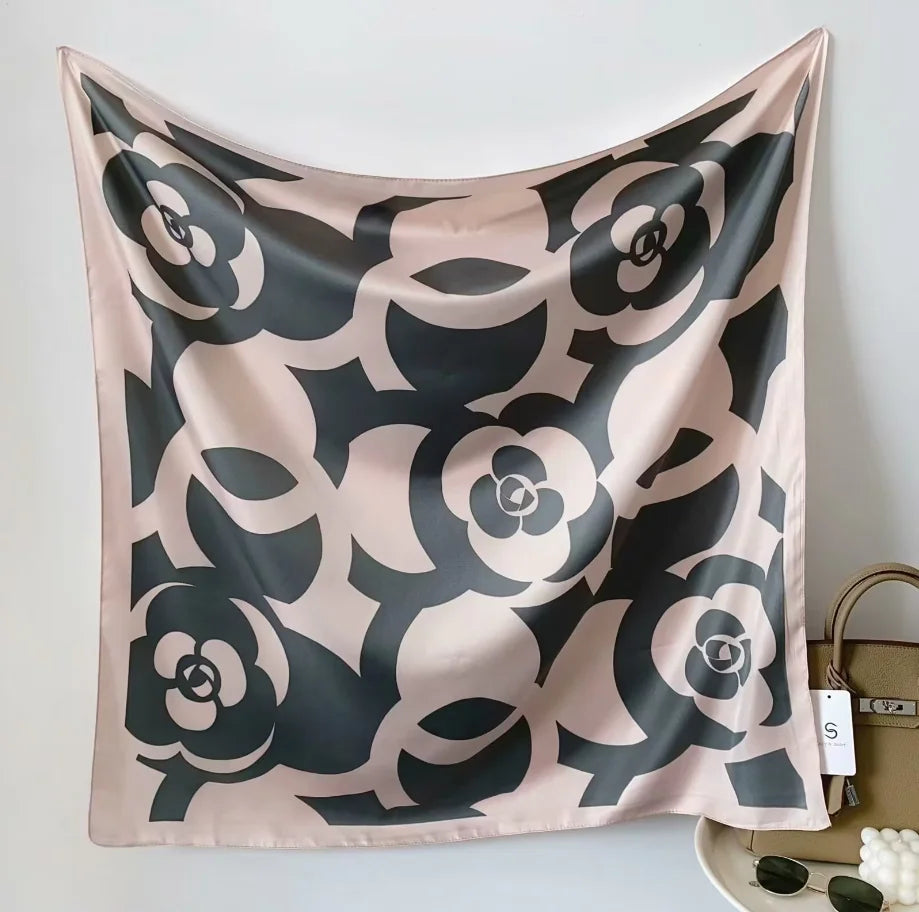 ผ้าพันคอซาตินสี่เหลี่ยมผู้หญิง SatinÉclat™