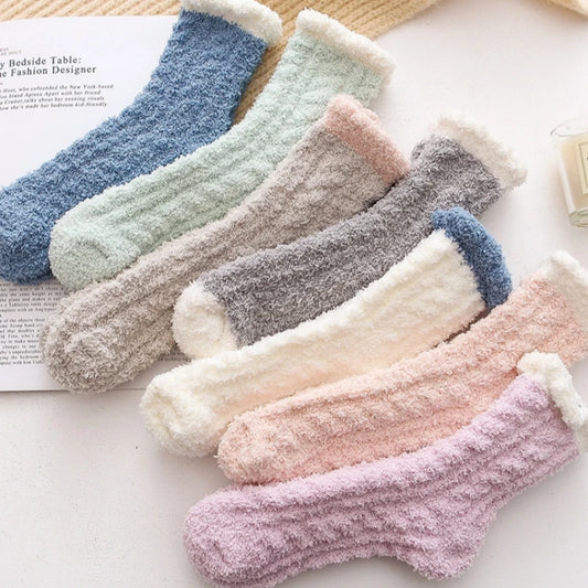 Lunara Winter™ 6 Pairs of Fuzzy Socks