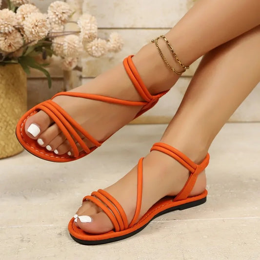 Solenne Shoes™ Sandals for Women Ankle Strap