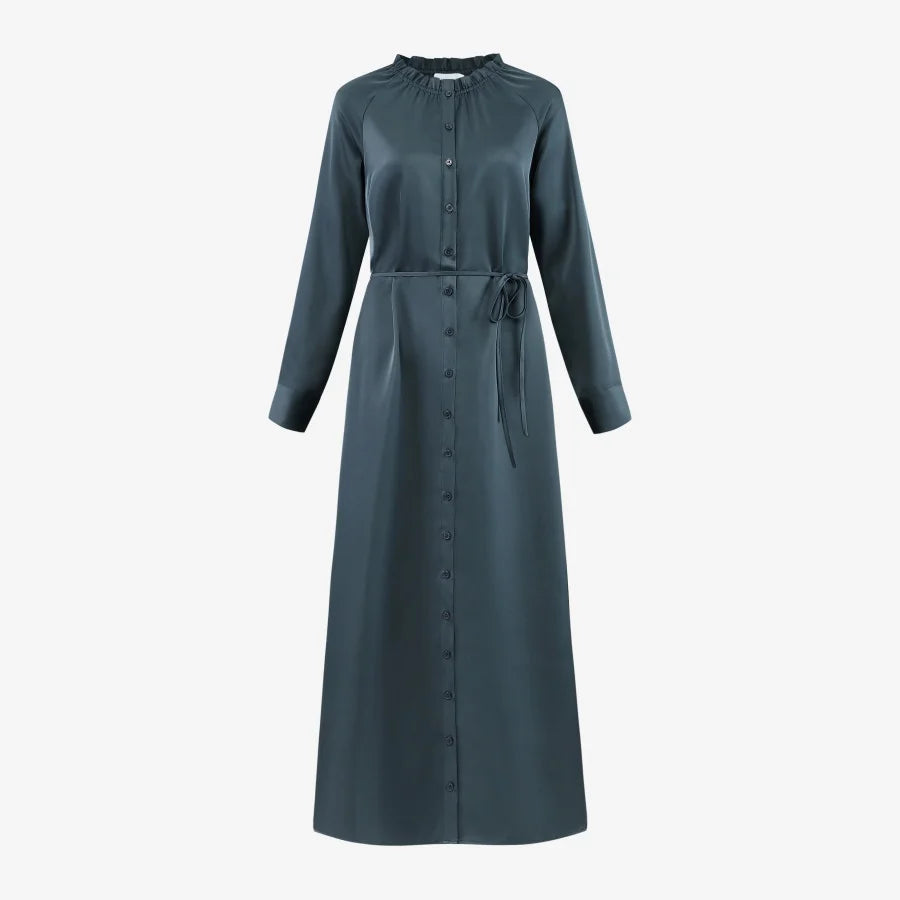 Amoura Dresses™ Vestido Elegante em Cetim