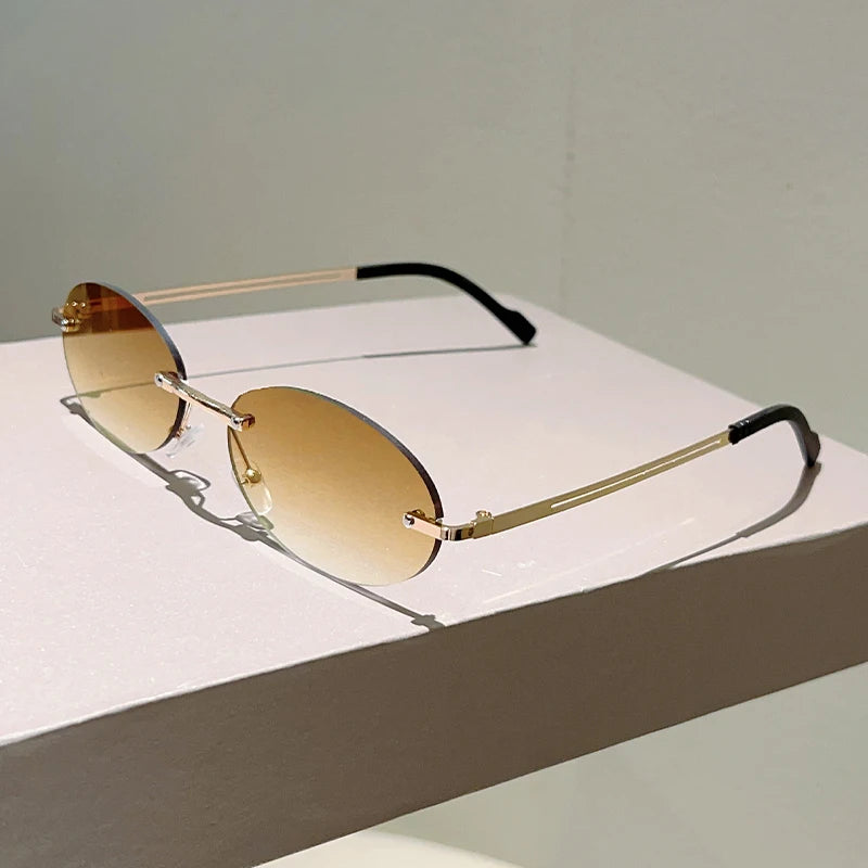 Velisse Sunglasses™ Gafas de sol ovaladas sin montura