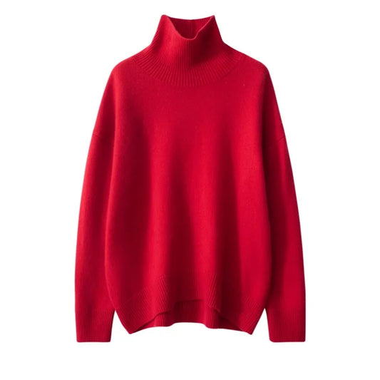 Lunara Winter™ Oversized Turtleneck Sweater