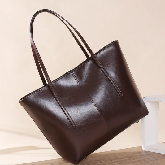 ÉlanBag™ Genuine Leather Tote Bag Women