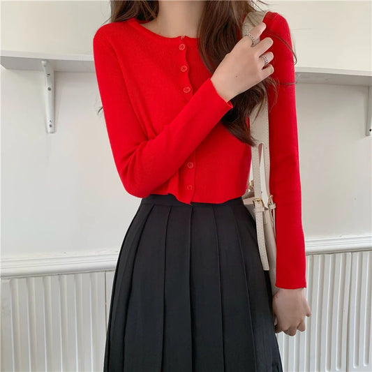 Lunara Winter™ Single-Breasted Cardigan