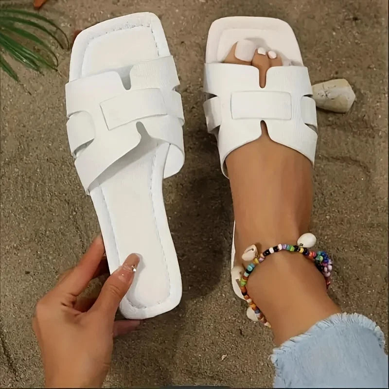 Solenne Shoes™ Sandali scorrevoli da donna chic