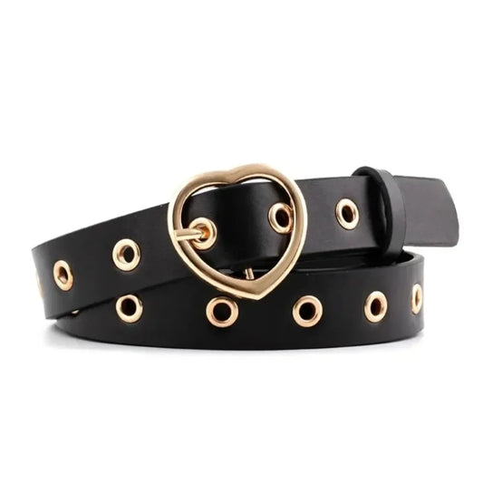 ÉlanBag™ Heart Shape Pin Buckle Belt