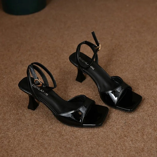 Solenne Shoes™ Elegant Mid Heel Sandals