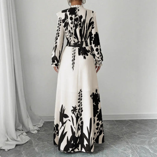 Amoura Dresses™ V-Neck Elegant Spring Dress