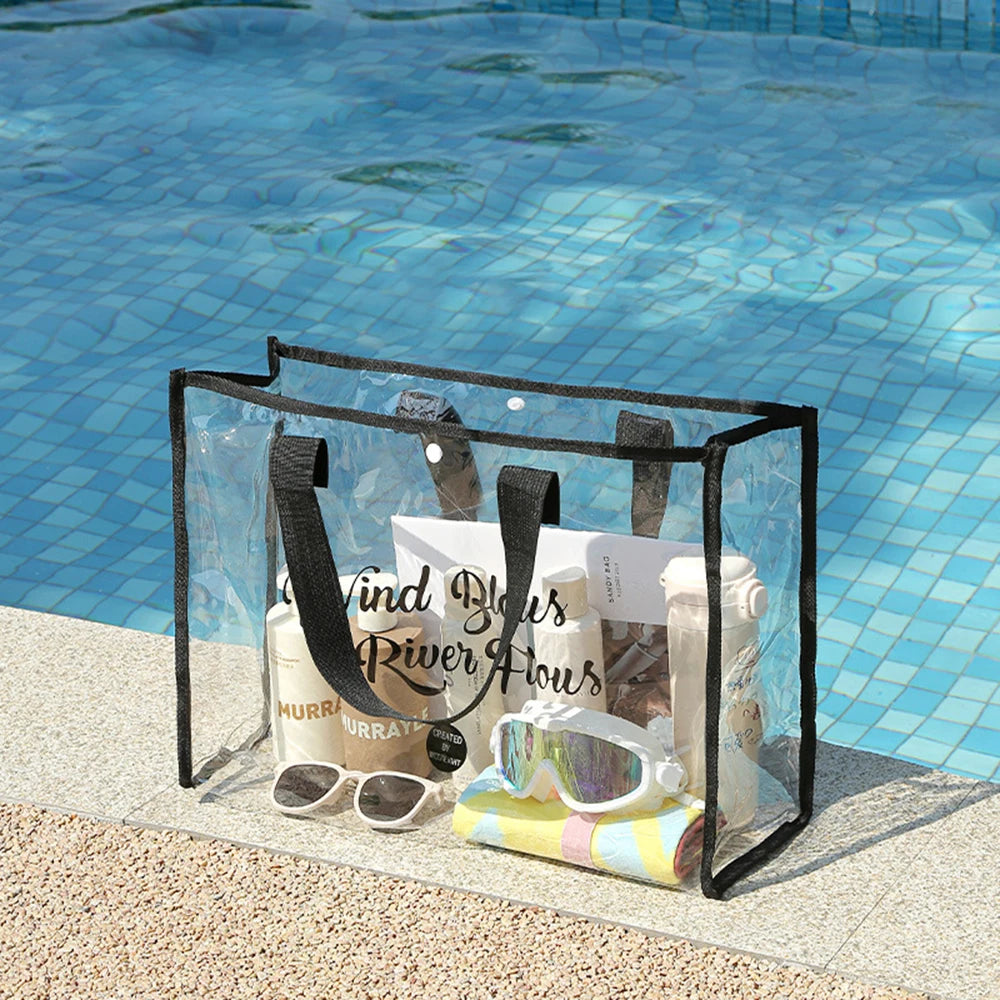 SeaLure™ Silver Coast Transparent Tote