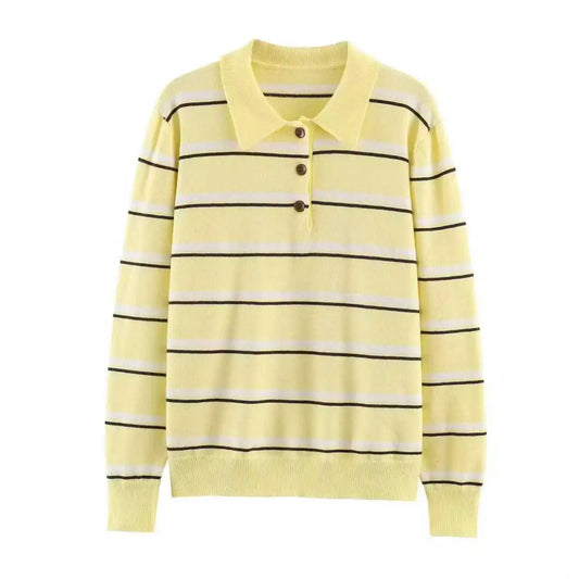 Lunara Winter™ Women’s Autumn Stripe Sweater