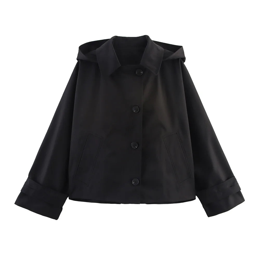 Giacca pratica con cappuccio corta Lunara Winter™