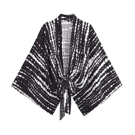 Chemisier noué sur le devant SeaLure™ Sunset Aura