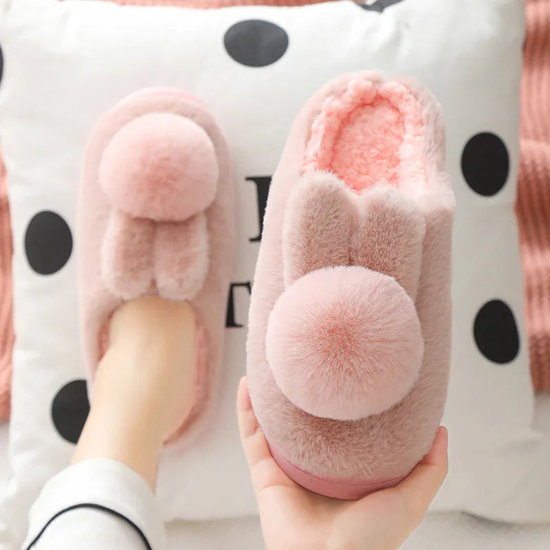 Lunara Winter™ Warm Rabbit Slippers