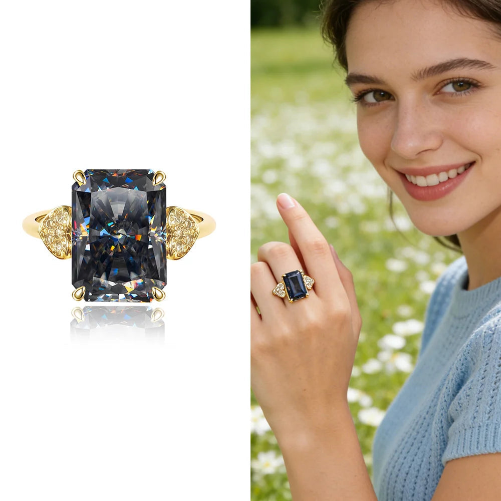 Elara Jewelry™ Aurora-Prisma-Statement-Ring