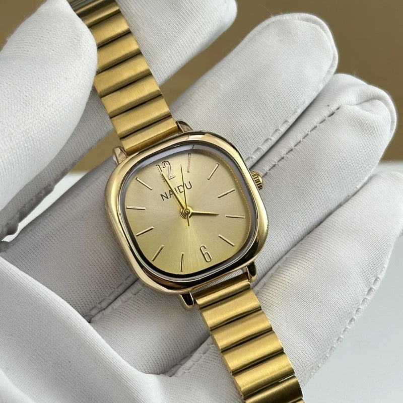Velya Watches™ Orologio da donna in acciaio inossidabile