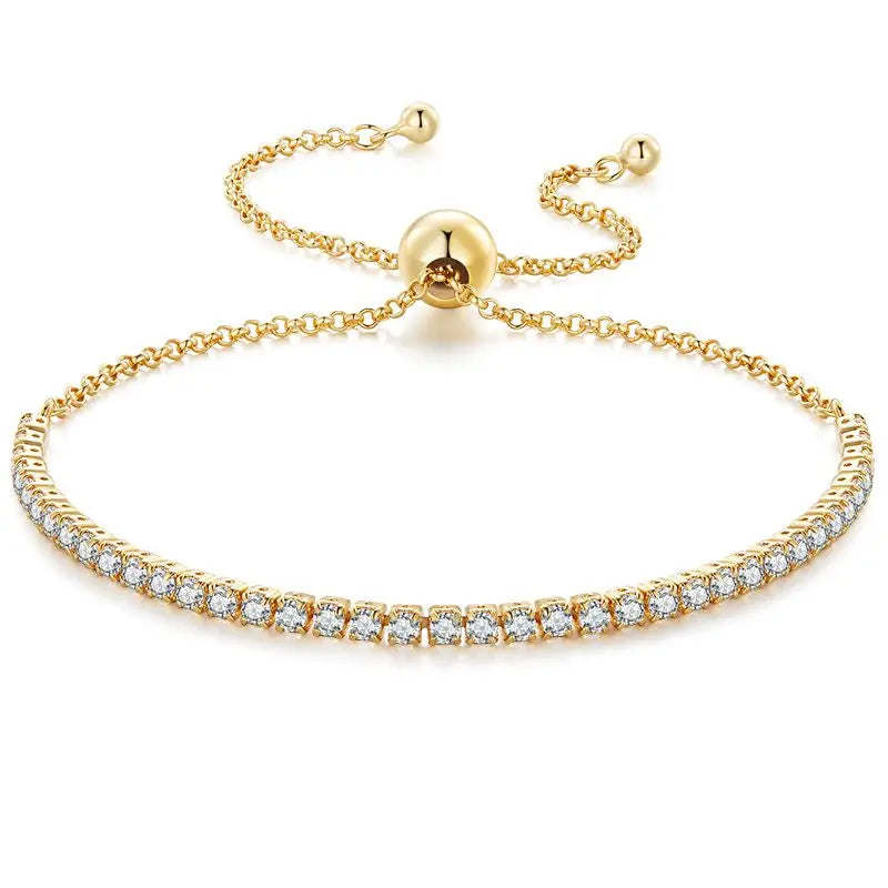 Pulsera de tenis de lujo Elara Jewelry™