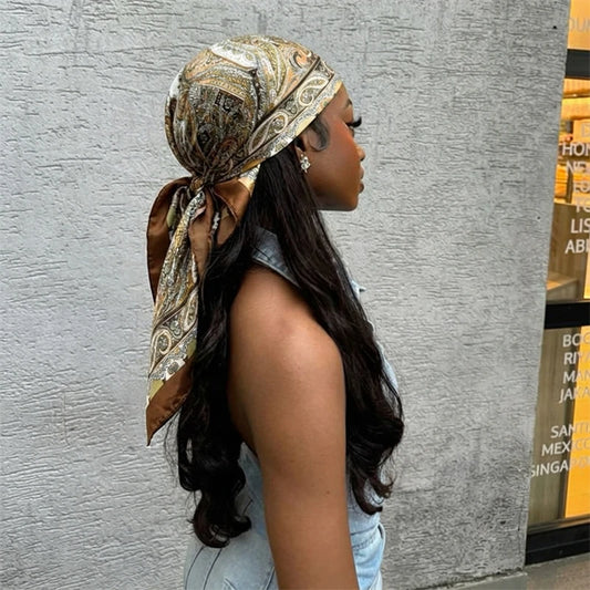 Khăn trùm đầu SatinÉclat™ thanh lịch dành cho nữ