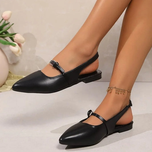 Solenne Shoes™ Pointed Toe Flats for Women