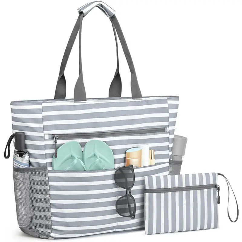 SeaLure™ Azure Coast Luxe Beach Tote