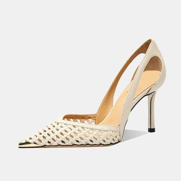 Solenne Shoes™ Sandali slip-on a punta