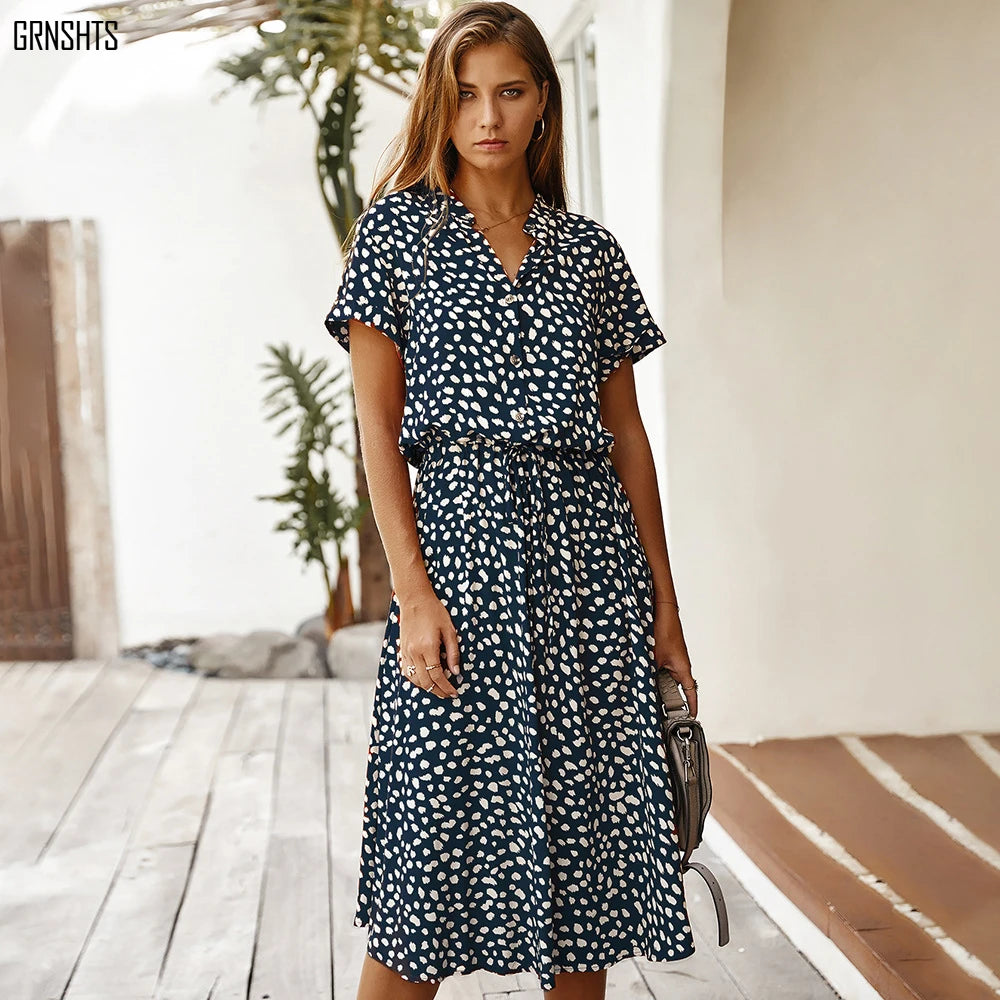 Amoura Dresses™ Robe Vintage à Imprimé Floral