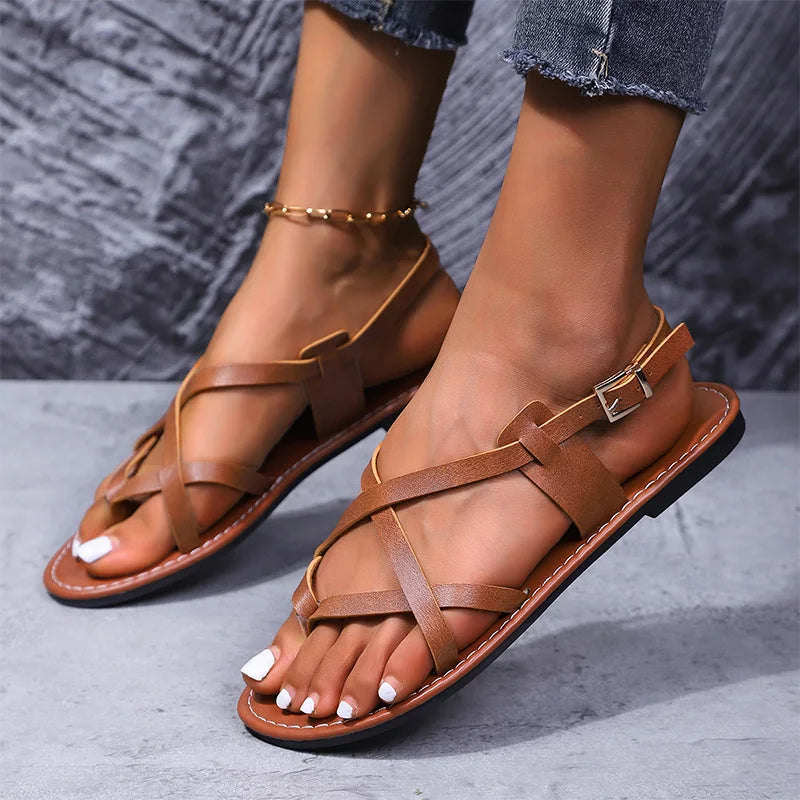 Solenne Shoes™ Knöchelriemensandalen für Damen