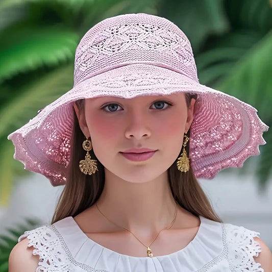Chapeau de soleil en dentelle SeaLure™ Élise